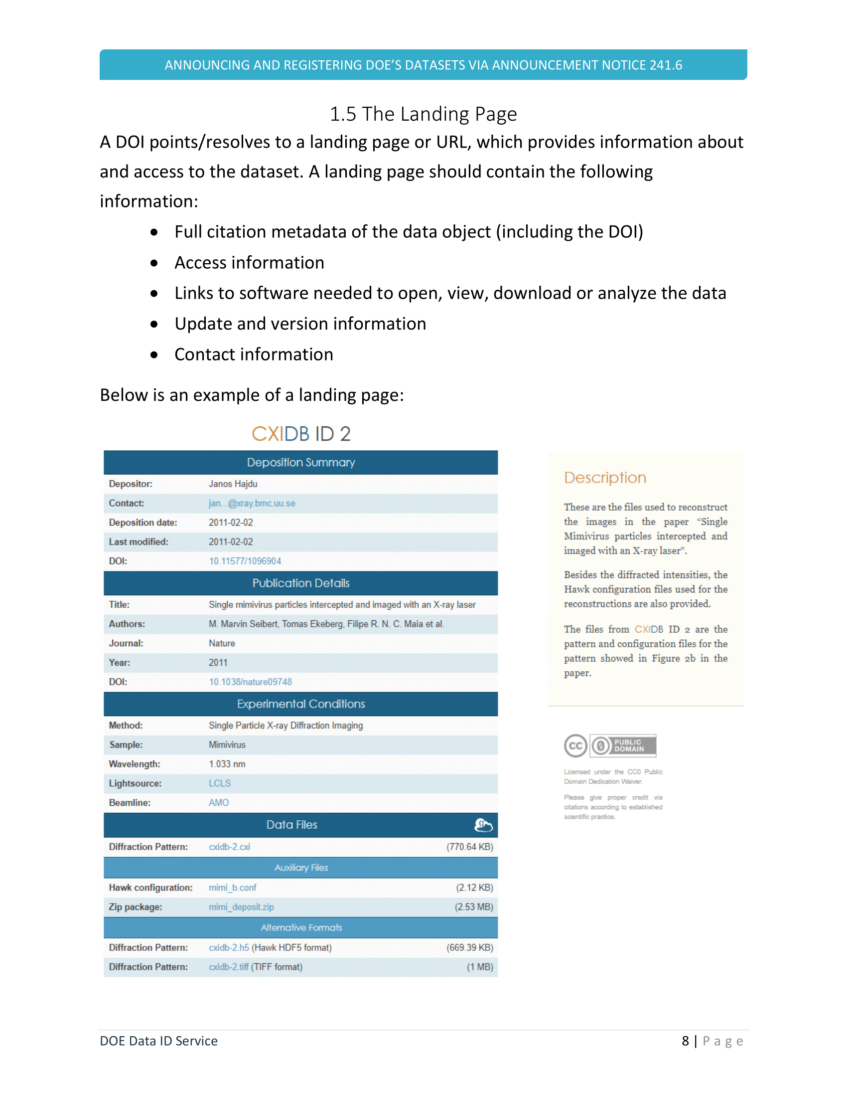 Figure 277734: DOE Data ID Service Manual v7-2 Jan2021 page 10
