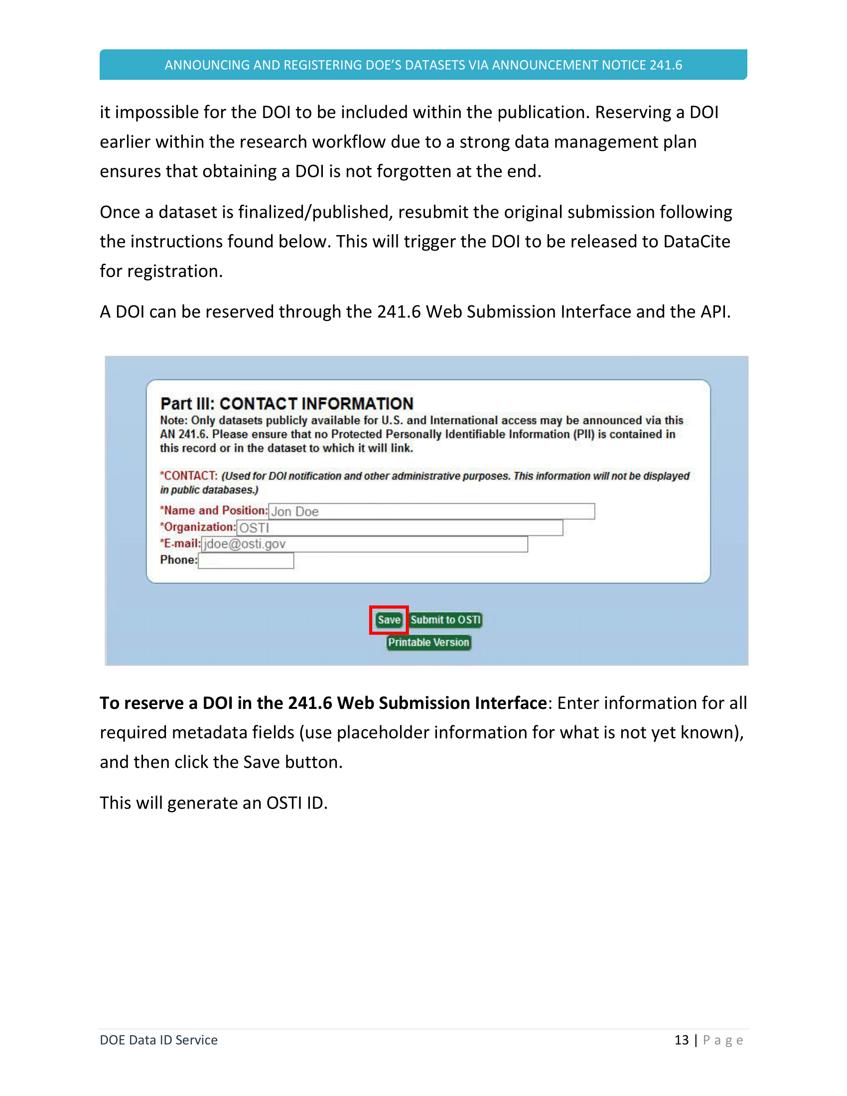 Figure 277739: DOE Data ID Service Manual v7-2 Jan2021 page 15