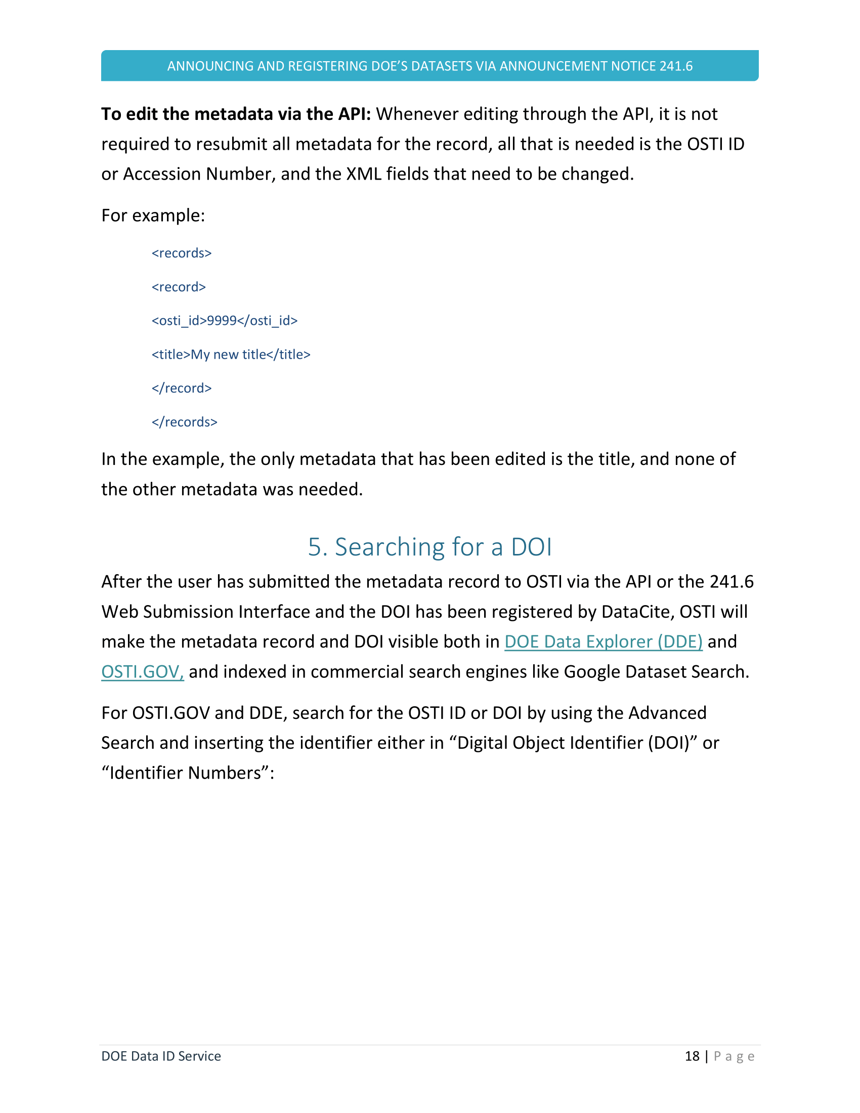 Figure 277744: DOE Data ID Service Manual v7-2 Jan2021 page 20