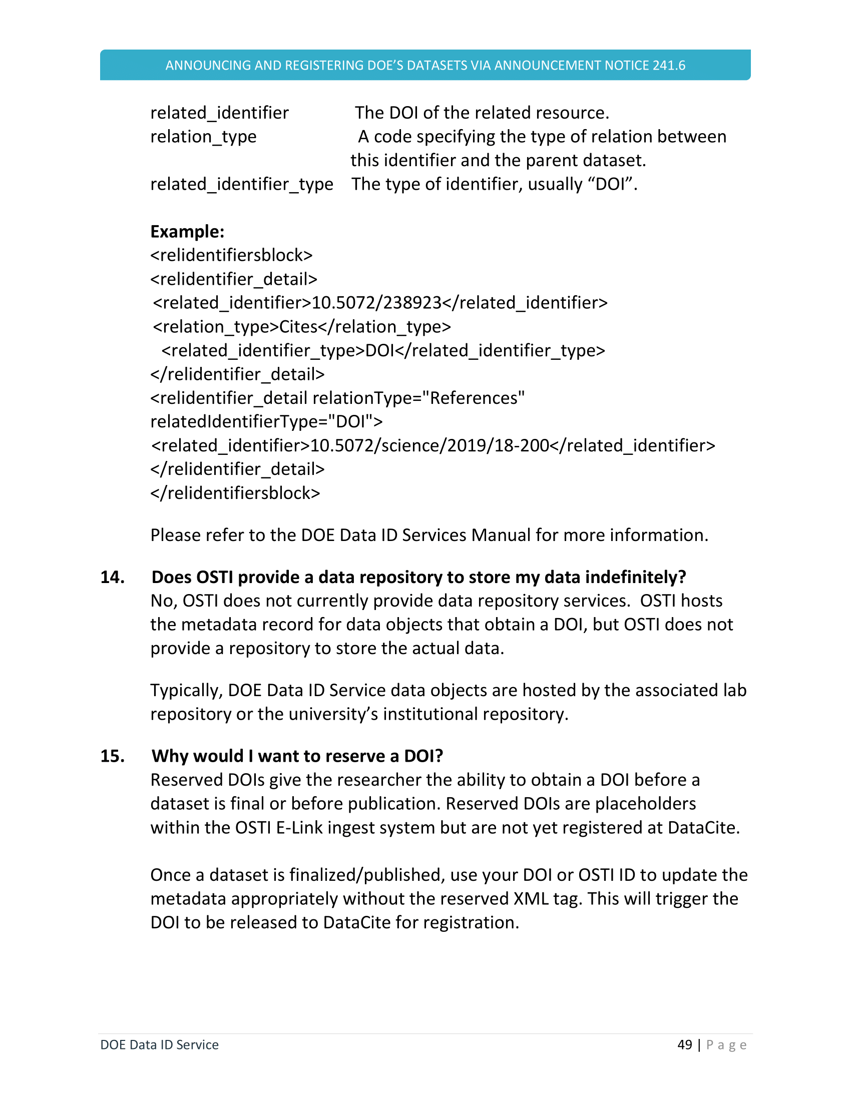 Figure 277866: DOE Data ID Service Manual v7-2 Jan2021 page 51