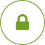 Padlock Icon signifying a secure connection